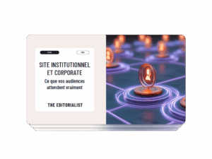 étude site institutionnel