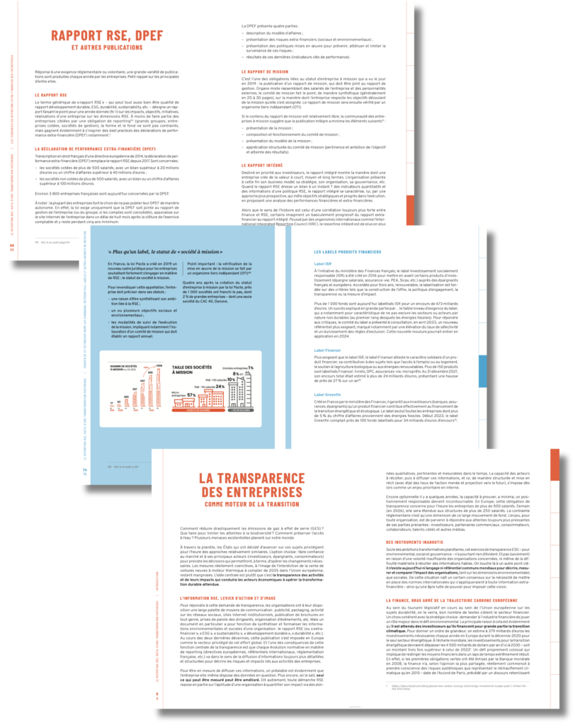 pages intérieures Book RSE