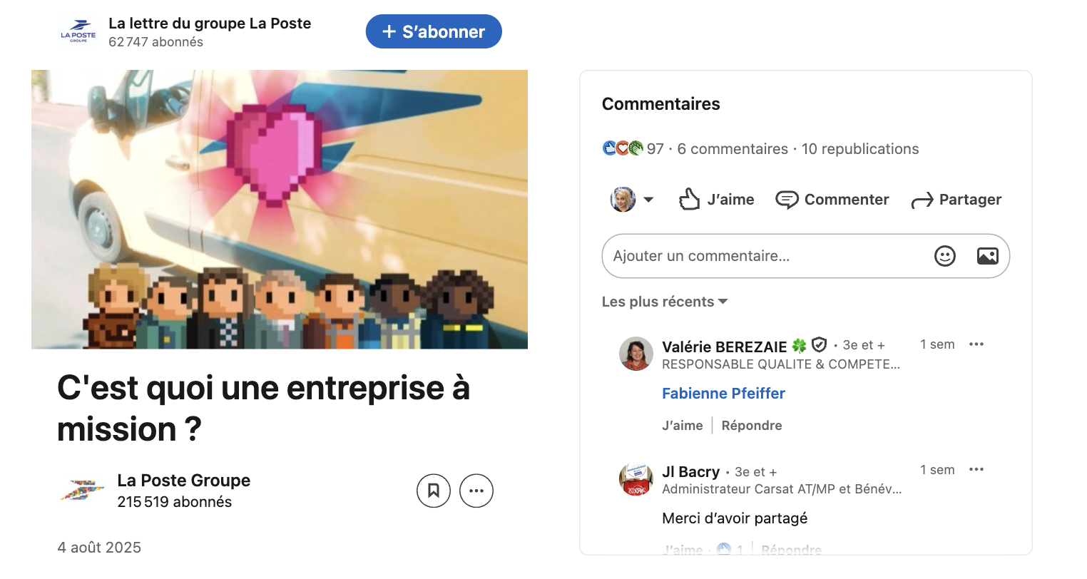 Newsletter Linkedin